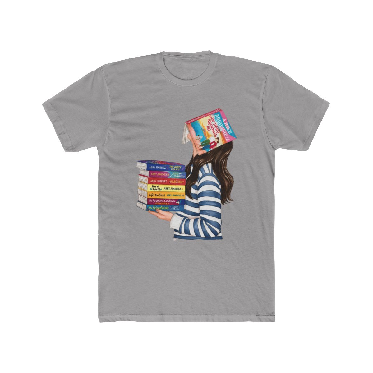 Abby Jimenez Books Heavyweight T Shirt | Hair & Skin Options - Official T-Shirts merchandise